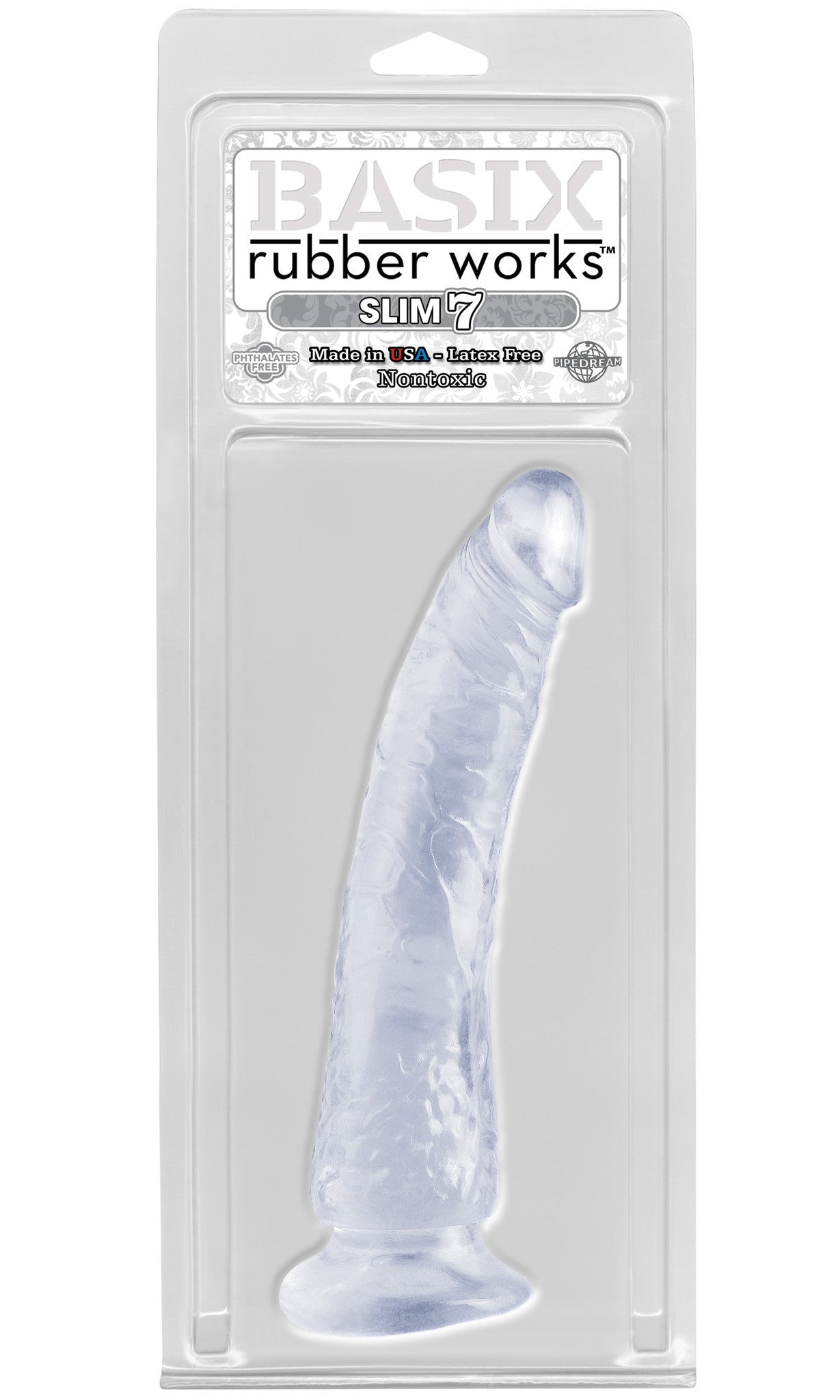 Basix Slim Dong 7in. Clear