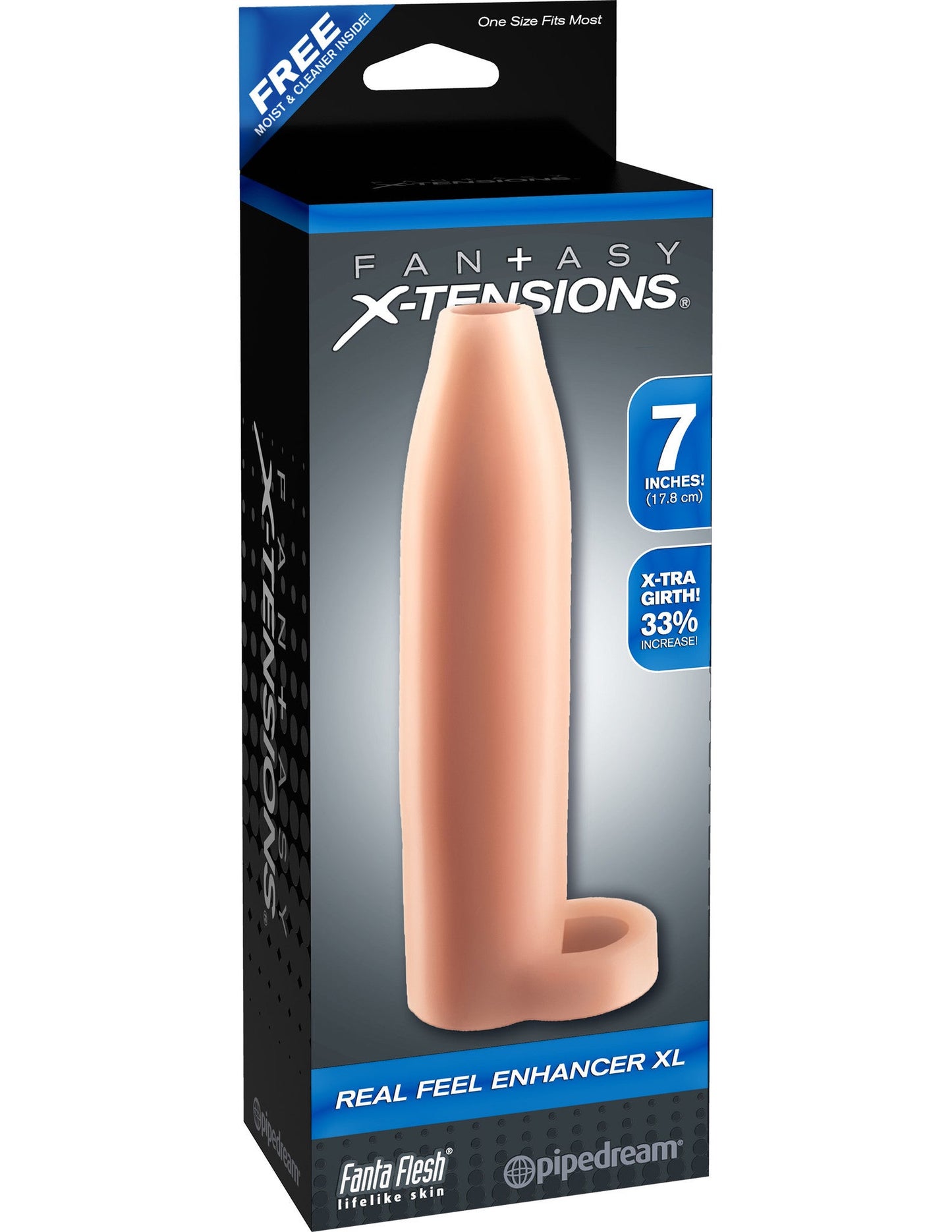 Real Feel Enhancer XL Hollow Strap-on
