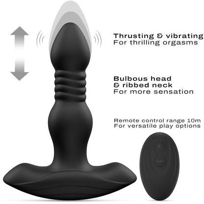 Dorcel Deep Stormer Thrusting Butt Plug
