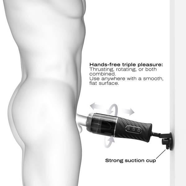 Dorcel Thrust Blow Pro Automatic Masturbator Suction Cup