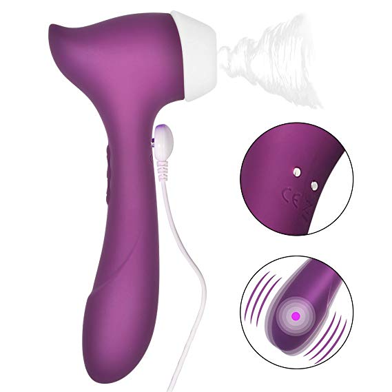 Magic Touch Aurora Clitoral Suction and G Spot Vibrator