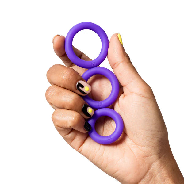 Romp - Remix Trio Male Rings – Violet