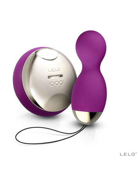 Lelo Hula Beads Vibrator Remote Controlled 8 Stimulation Modes 100% Rechargeable - Deep Rose