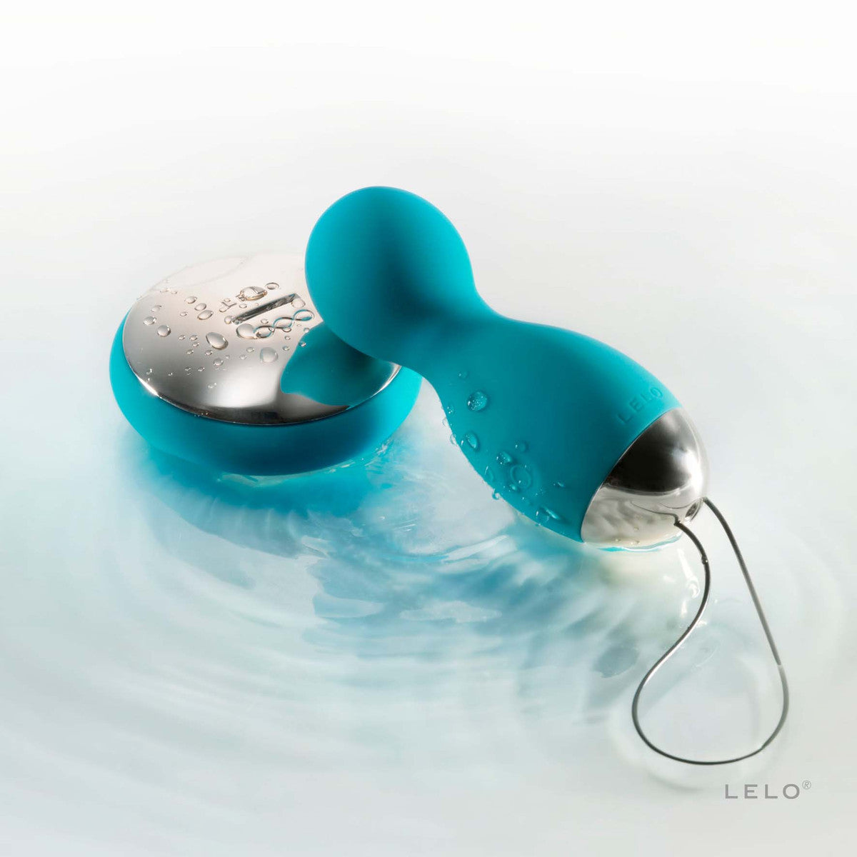 Lelo Hula Beads Vibrator Remote Controlled 8 Stimulation Modes 100% Rechargeable - Deep Rose