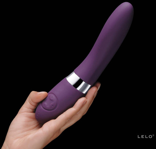 Lelo Elise 2 Powerful Vibrations Vibrator Personal Massager Stronger Stimulation - Black