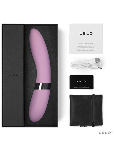 Lelo Elise 2 Powerful Vibrations Vibrator Personal Massager Stronger Stimulation - Black