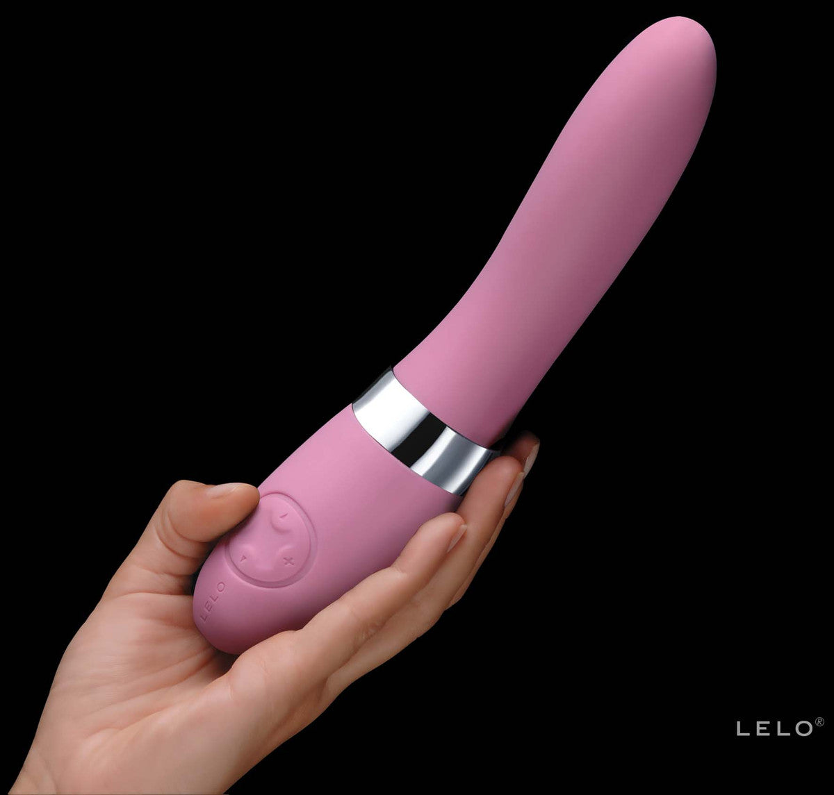 Lelo Elise 2 Powerful Vibrations Vibrator Personal Massager Stronger Stimulation - Black