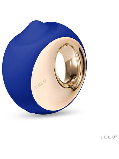 Lelo Ora 3 Luxurious Massager Vibrator Stimulator Ultra Smooth Rotating Node - Midnight Blue