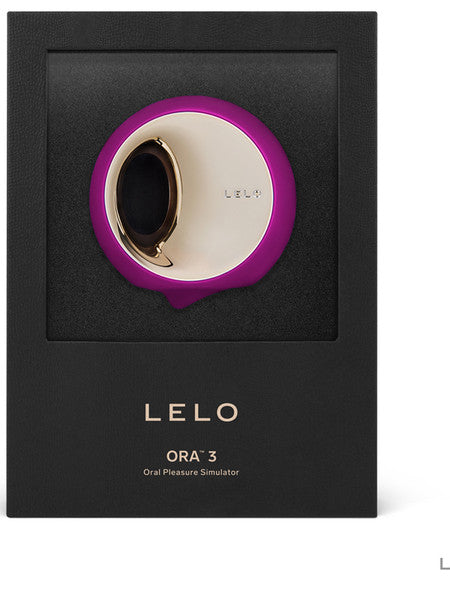 Lelo Ora 3 Luxurious Massager Vibrator Stimulator Ultra Smooth Rotating Node - Midnight Blue