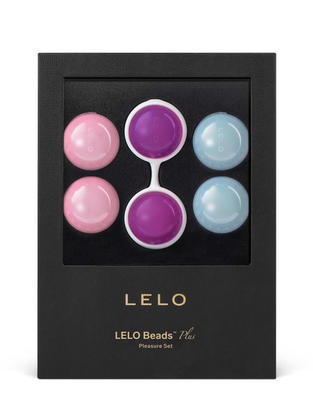 Lelo Beads Plus Pleasure Luxurious Set Vibrator Ultra Smooth Premium Silicone
