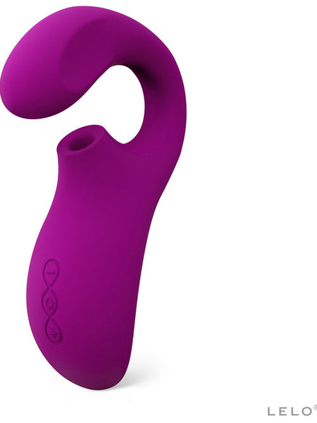 Lelo Enigma Cruise Dual Stimulator Powerful Intense Vibrations Sonic Massager - Black