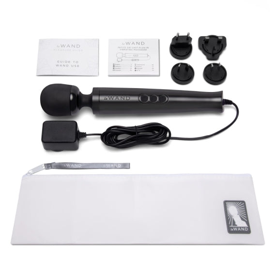Le Wand Die Cast Plug-In Vibrating Massager