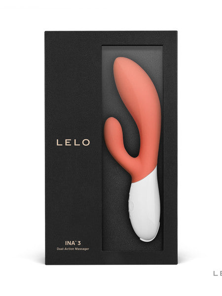 Ina 3 Coral Dual Action Massager Vibrator Stimulator