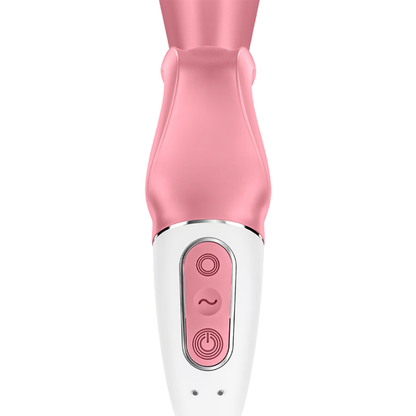 Satisfyer Hug Me Rabbit Vibe App Control - Pink