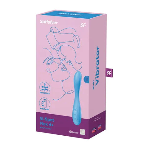Satisfyer G-Spot Flex 4 Vibrator Blue App Control