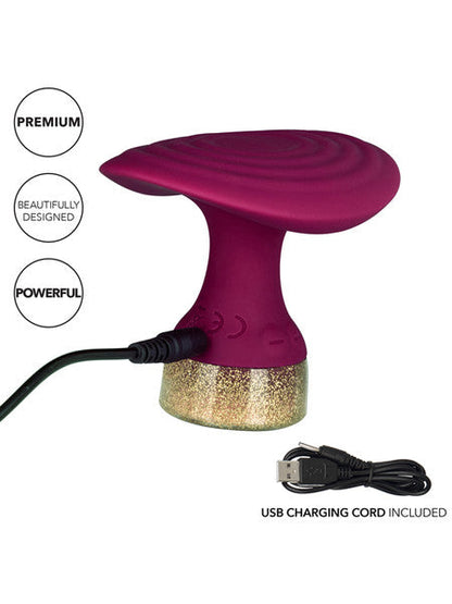 Starstruck Fantasy Uniquely Ribbed Handheld Massager w/ 35 Functions of Vibration
