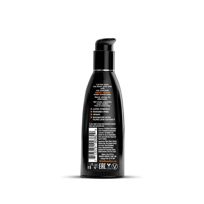 Wicked Aqua Sweet Peach - Sweet Peach Flavoured Water Based Lubricant - 60 ml (2 oz) Bottle