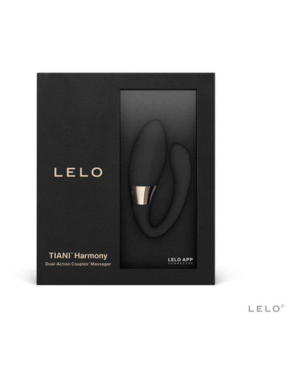 Lelo Tiani Harmony Double Power Vibrator 100% Ultra Smooth Medical Grade Silicone /ABS - Black