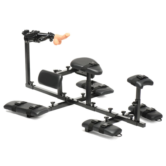 Master Series Subversion - Deluxe Stockade with Mains Powered Sex Machine