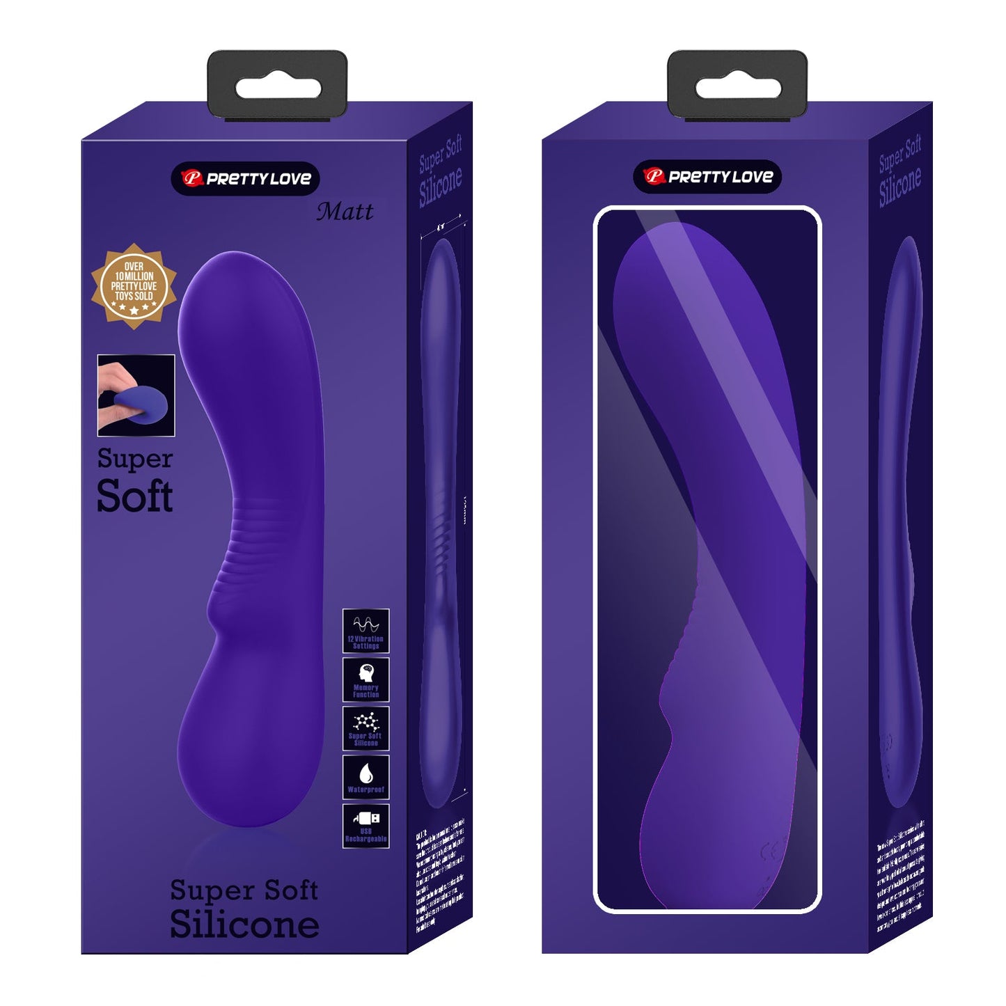 Pretty Love Matt Super Soft Vibrator
