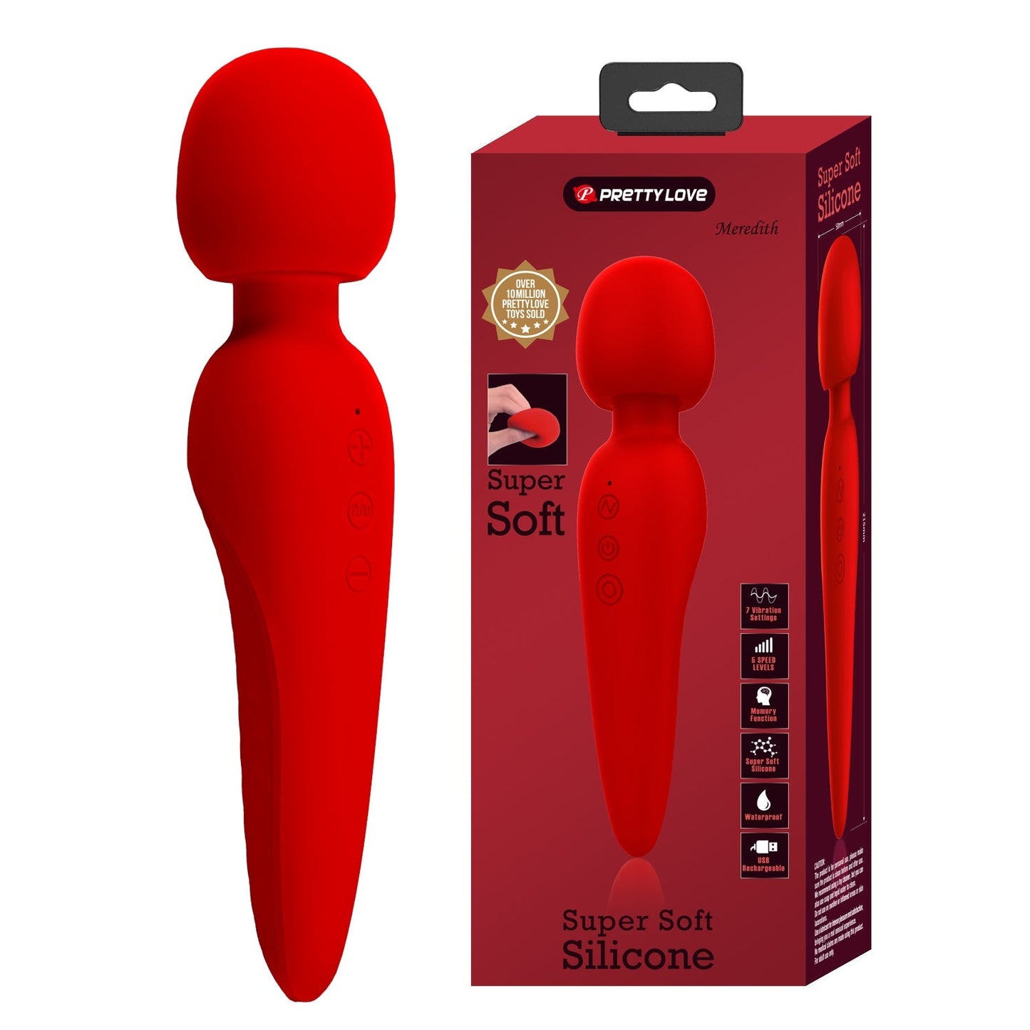 Pretty Love Meredith Super Soft Wand
