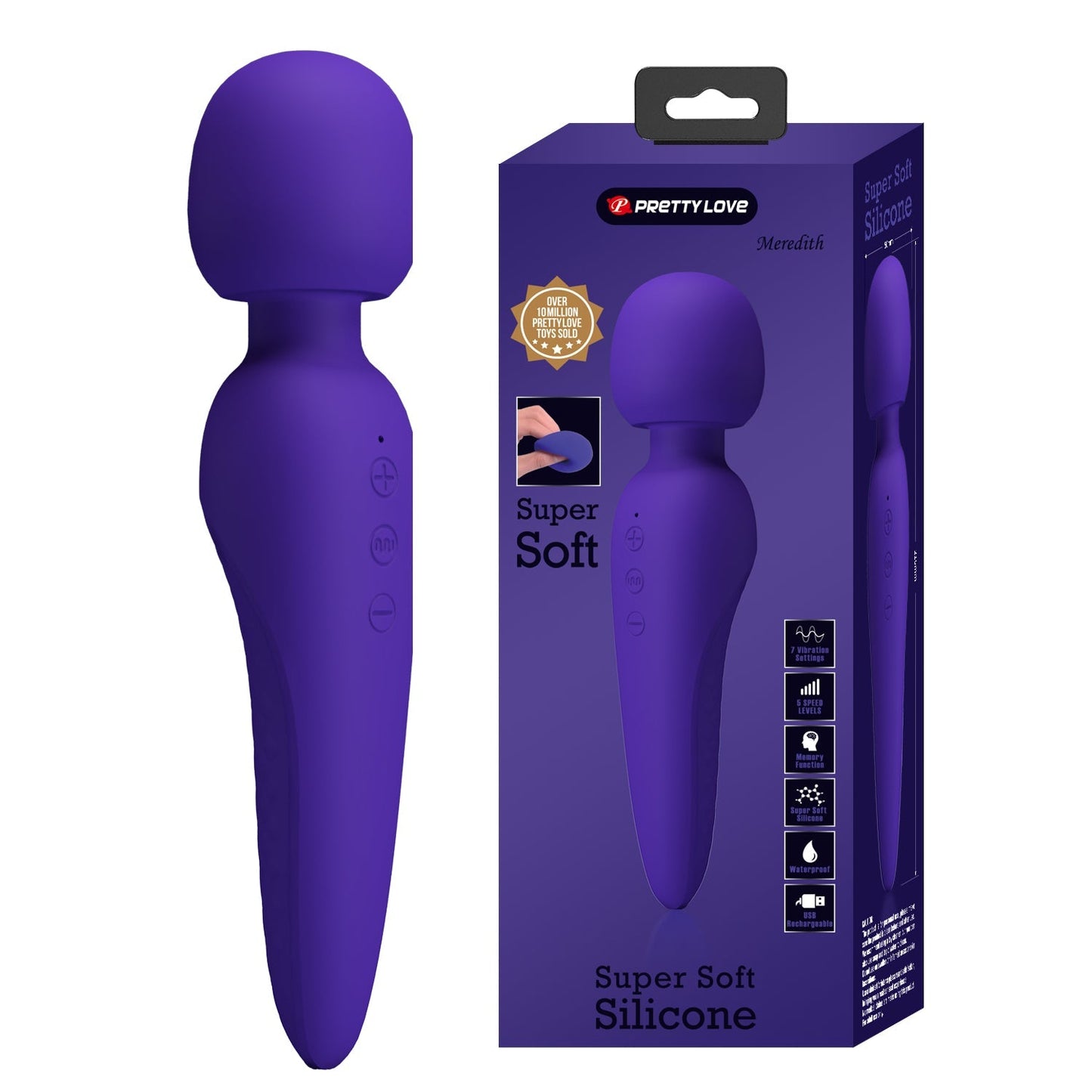 Pretty Love Meredith Super Soft Wand