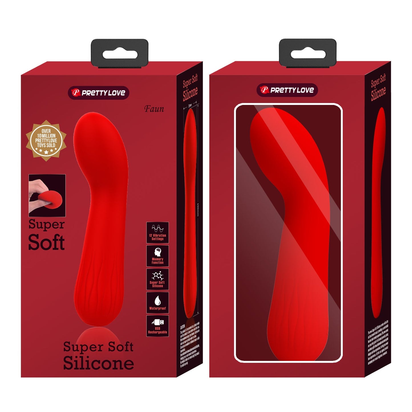 Pretty love Faun Super Soft G-Spot Vibrator