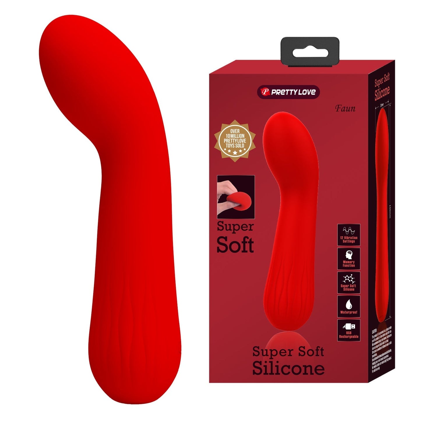 Pretty love Faun Super Soft G-Spot Vibrator
