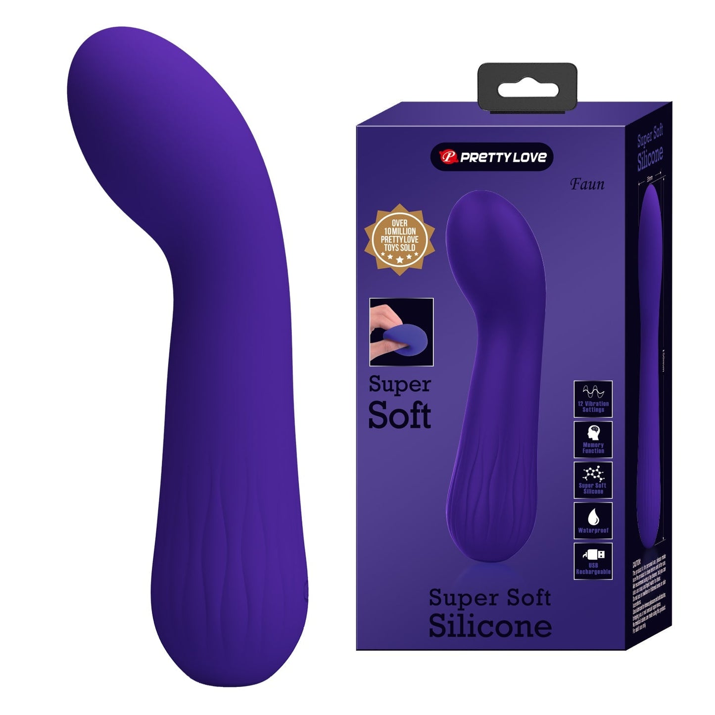 Pretty love Faun Super Soft G-Spot Vibrator