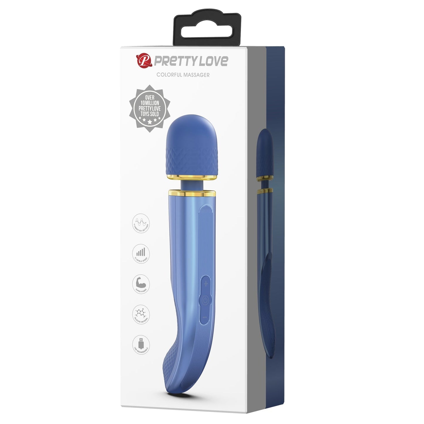 Pretty Love Colorful Massager Wand