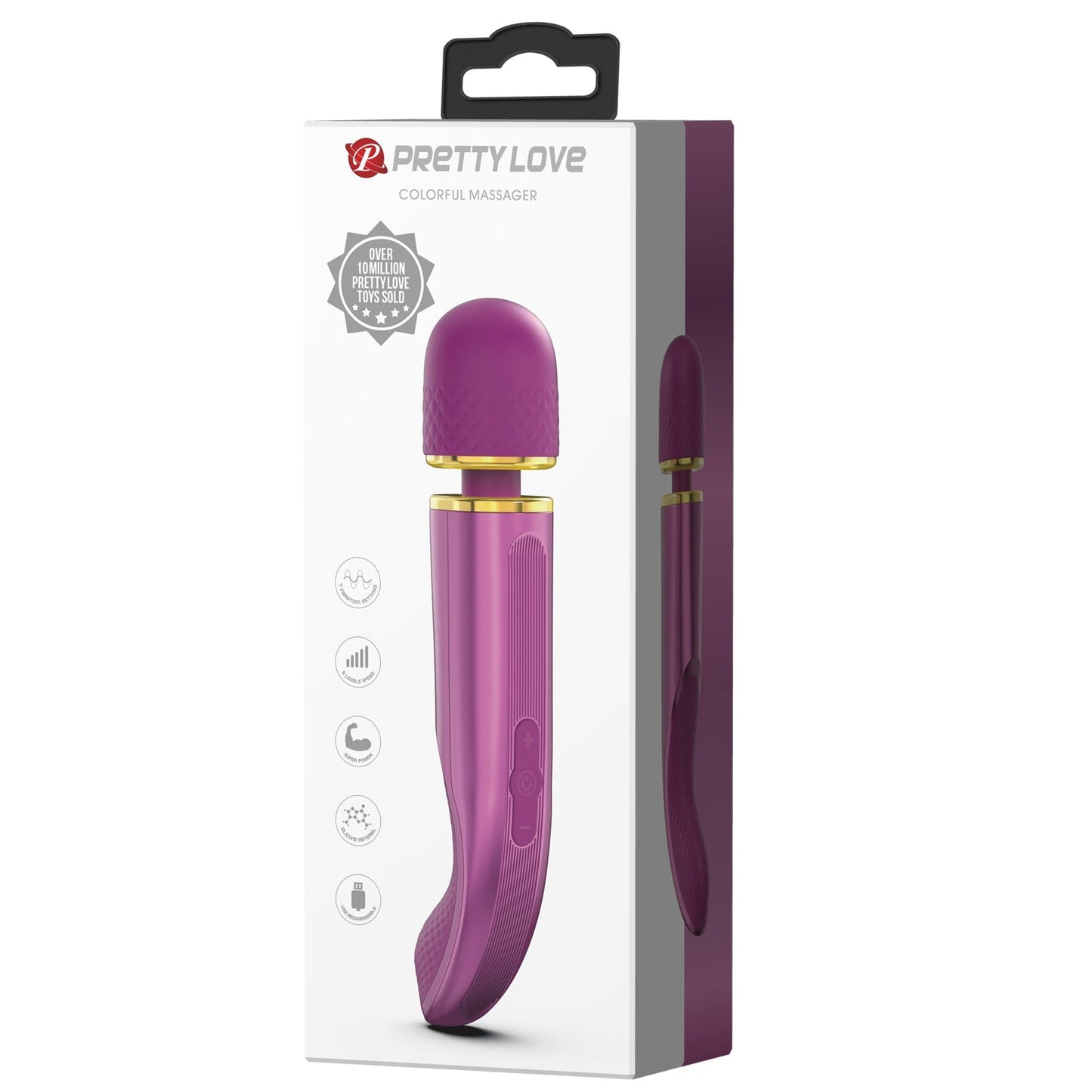 Pretty Love Colorful Massager Wand