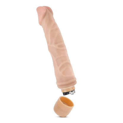 Dr. Skin Cock Vibe 6 - 8.5'' Cock - Flesh 21.6 cm Vibrating Dong