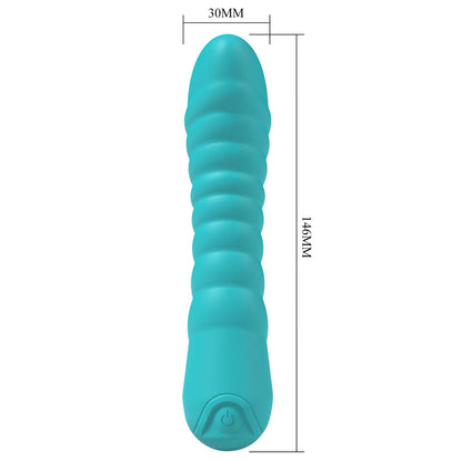 Party Up JAYLEI - Teal - Teal 14.6 cm USB Rechargeable Vibrator