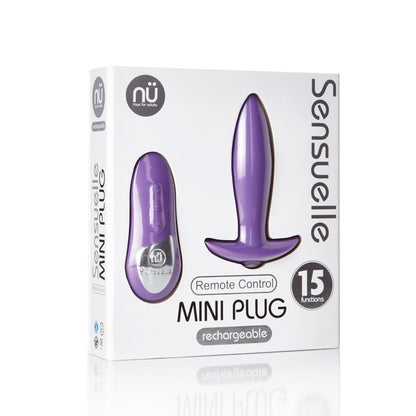 Nu Sensuelle Remote Control Vibrating Mini Plug