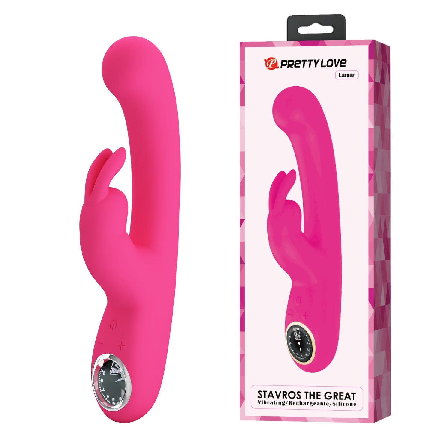 Pretty Love Lamar Rabbit Vibrator