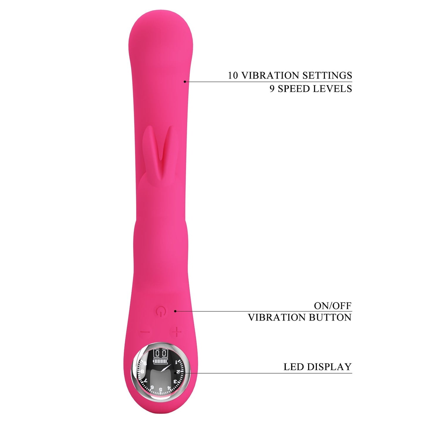 Pretty Love Lamar Rabbit Vibrator