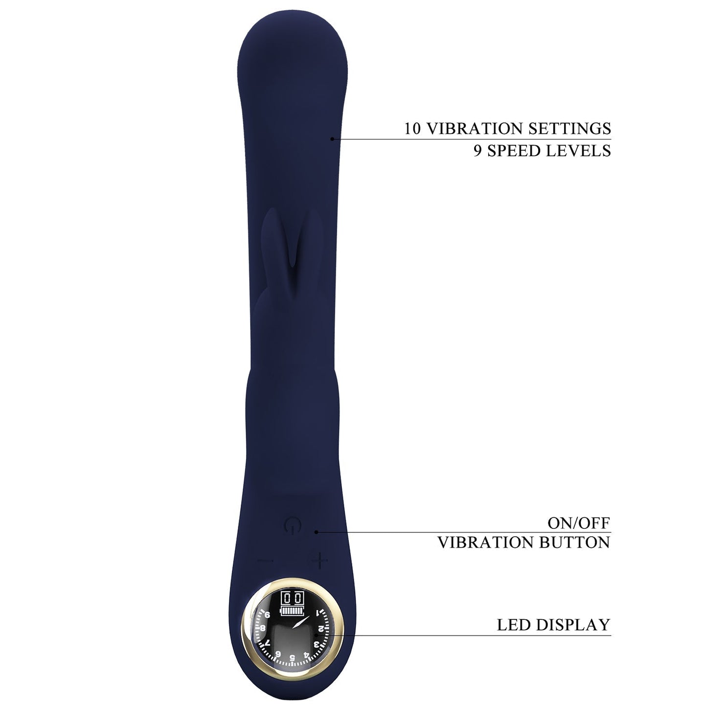 Pretty Love Lamar Rabbit Vibrator