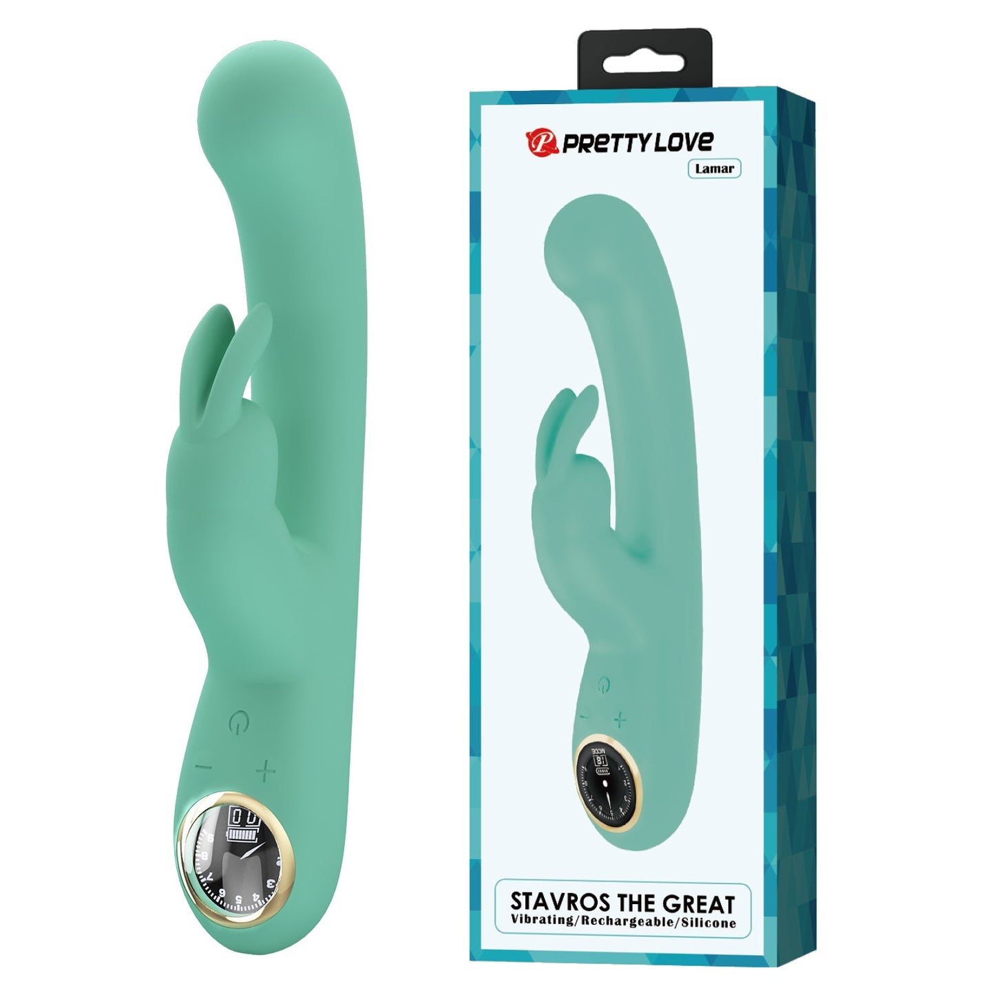 Pretty Love Lamar Rabbit Vibrator