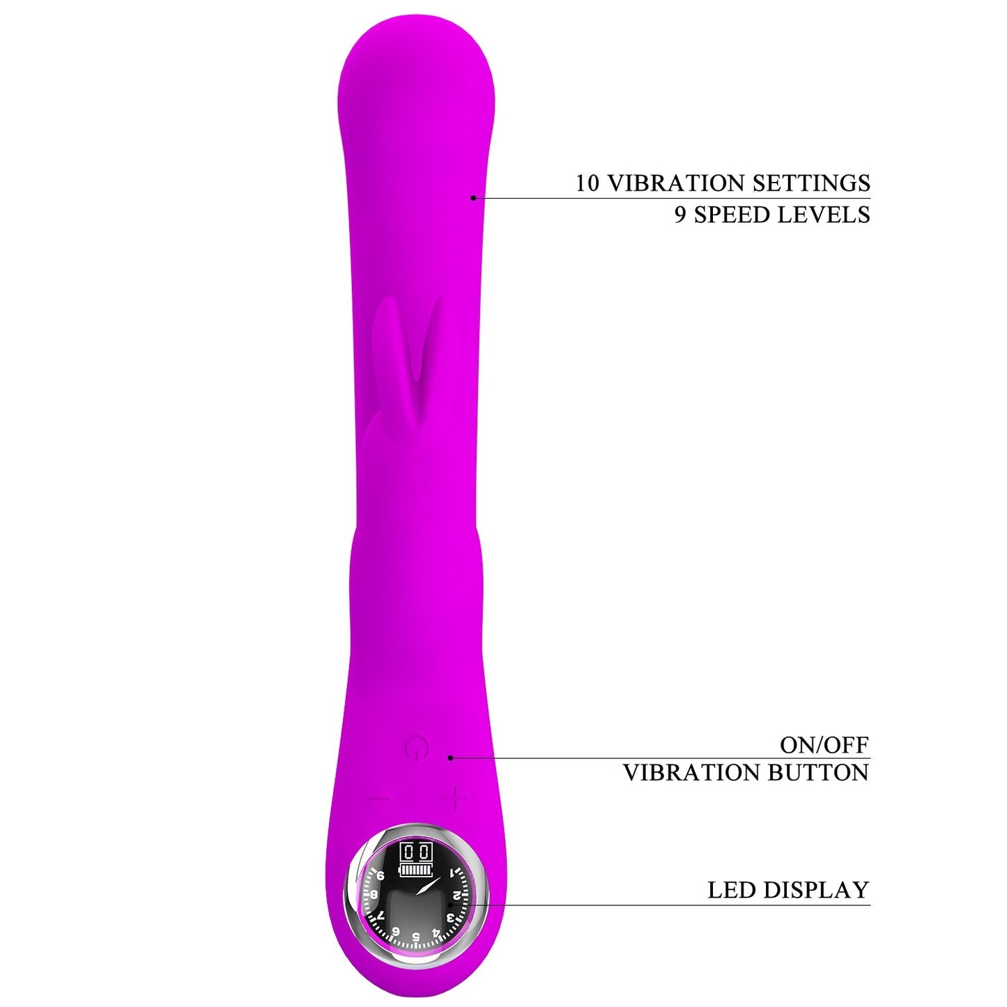 Pretty Love Lamar Rabbit Vibrator