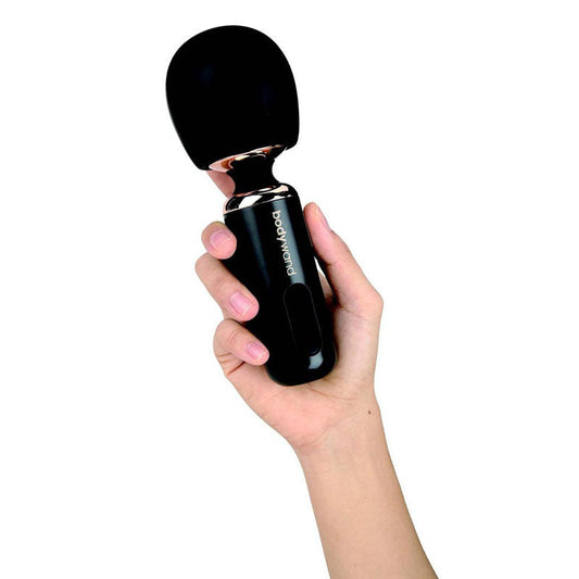 Bodywand Lolly Wand - Black USB Rechargeable Compact Massage Wand