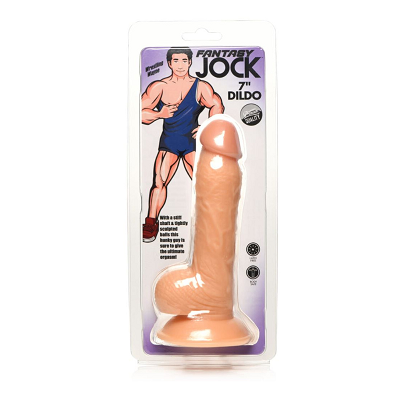 Fantasy JOCK Wrestling Wayne 7" Light Dildo with Balls