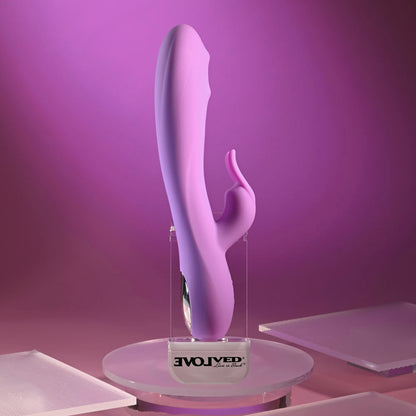 Evolved BEAD THE WAY - Pink 23.2 cm USB Rechargeable Rabbit Vibrator