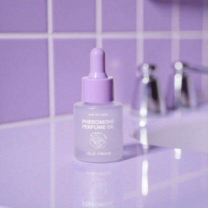 Eye Of Love Love In Bloom Lilac Dream Pheromone Perfume Oil - 20ml - Vanilla Scented Pheromone Perfume Oil for Women to attract Men - 20 ml Dropper