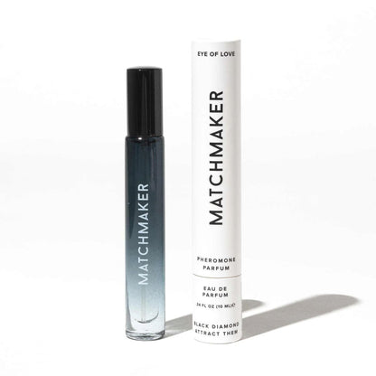 Eye of Love Matchmaker Black Diamond All - 10 ml - Pheromone Cologne for Men to attract All - 10 ml Spray