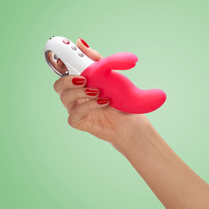 Fun Factory MISS BI black - Black 17 cm USB Rechargeable Rabbit Vibrator