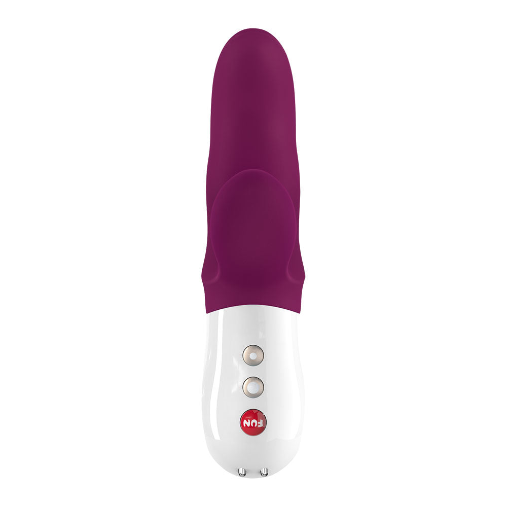 Fun Factory MISS BI black - Black 17 cm USB Rechargeable Rabbit Vibrator