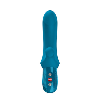 Fun Factory BI STRONIC CURVE Aquamarine - Aquamarine USB-C Rechargeable Thrusting Vibrator