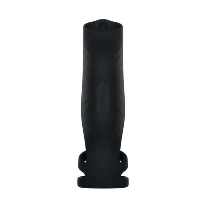 Gender X ROCKETEER - Black USB Rechargeable Vibrating Penis Sleeve