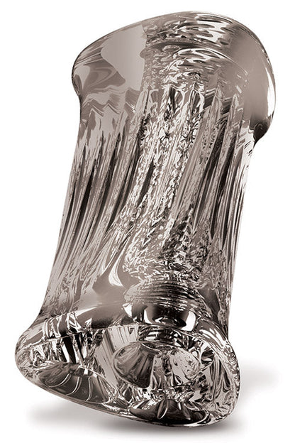 Adam & Eve Adam's 3-Way Stroker - Clear Triple Hole Stroker