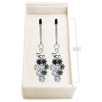 Couture Clip - Silver Falls Nipple Clips